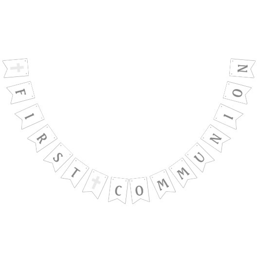 Cross First Communion Banner (Alle)