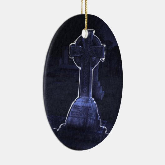 Cross Gravestone Ornament (Rechts)