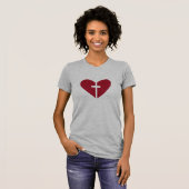 Cross Heart Shirt (Voorkant volledig)