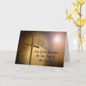 Cross Kaart (Gele Bloem)