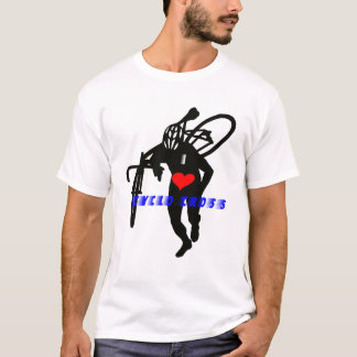 Cross Man Heart T-shirt