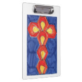 Cross Motif A4 Klembord (Rechts)