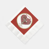 Cross-My-Heart, speciaal kerstfeest Servet (Hoek)