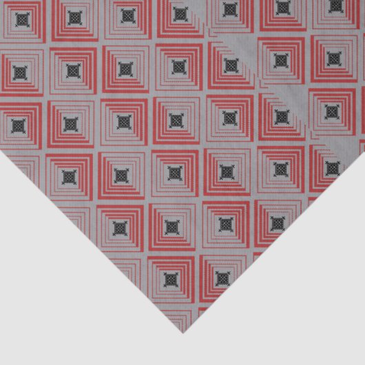 Cross Pendant pattern Tissuepapier (Detail)