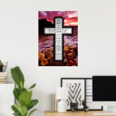 Cross Poster - John 3:16 (Thuiskantoor)