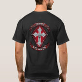 CROSS RED T-SHIRT (Achterkant)