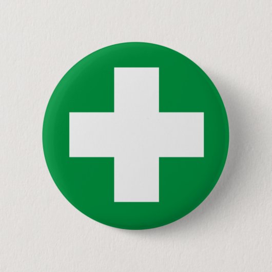 Cross Ronde Button 5,7 Cm (Voorkant)