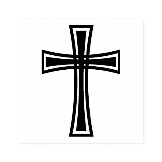 Cross Rubberstempel (Afrduk)