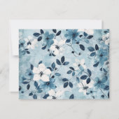 Cross Simple Scrift Funeral Thank You Card Bedankkaart (Achterkant)