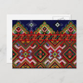 Cross Stitch Embroidery Briefkaart (Voorkant / Achterkant)