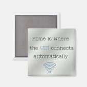 Cross Stitch Home WIFI Magneet (Voorkant / Achterkant)