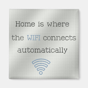 Cross Stitch Home WIFI Magnet Magneet