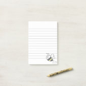 Cross Stitch Pattern Print Schattigee bij Post-it® Notes (Op bureau)