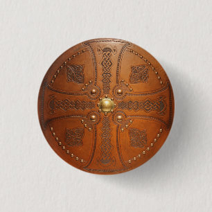 Cross Targe Ronde Button 3,2 Cm