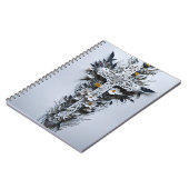 cross tattoo flower 16 notitieboek (Linkerzijde)