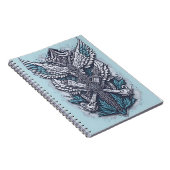 cross tattoo flower 26 notitieboek (Rechterzijde)