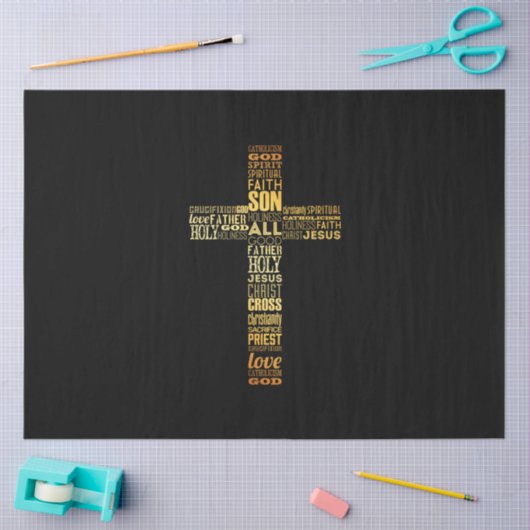 Cross Tissuepapier (Craft)