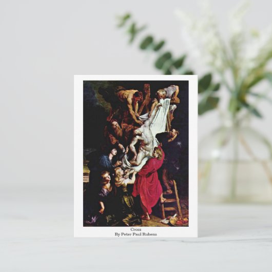 Cross van Peter Paul Rubens Briefkaart (Staand voorkant)