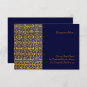 Cross Vestation Reception Informatiekaartje (Voorkant / Achterkant)