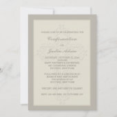 Cross Watermark Invitation religieuse (Devant)