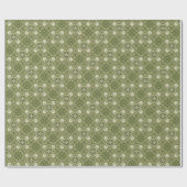 Cross Weave Bamboe Wrapping Papier (Vlak)