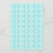 Cross Wedding Menu Cards (Achterkant)