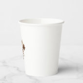 Cross with Doves - Christian Faith Inspiron D Papieren Bekers (Links)