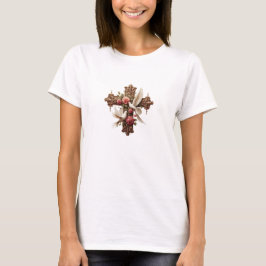Cross with Doves - Christian Faith Inspiron D T-shirt