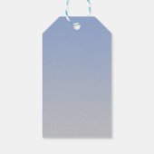 Cross Wreath | Berries Baby Boy Baptisme Cadeaulabel (Achterkant)