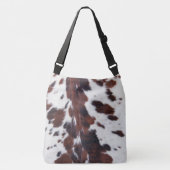 Crossbody Canvas tas - Koeienhuid (Voorkant)