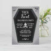 Crossbone du crâne du Invitation de la fête d'Hall (Debout devant)