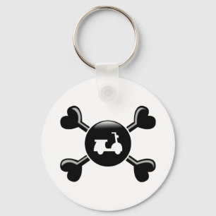 Crossbones Scooters Sleutelhanger