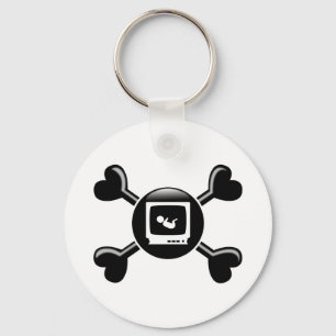 Crossbones Sonogrammen Sleutelhanger