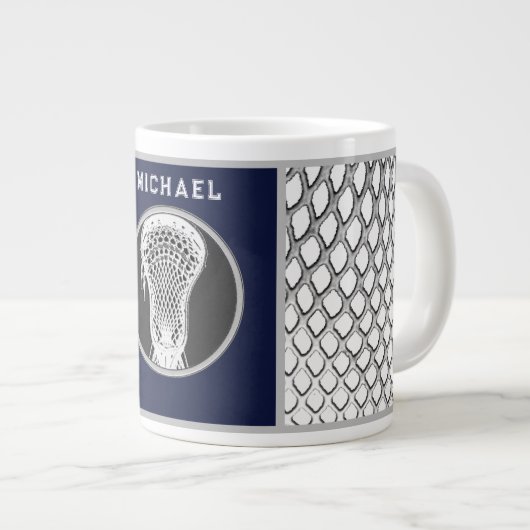 Crosse personnalisée Collectif Géant Café Mug (Devant droit)