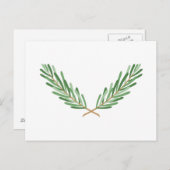 Crossed Rosemary Briefkaart (Voorkant / Achterkant)