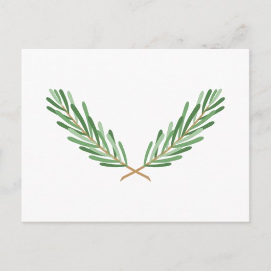 Crossed Rosemary Briefkaart (Voorkant)