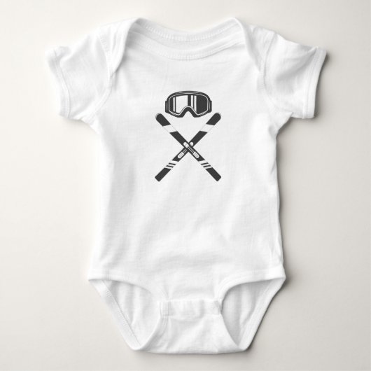 Crossed Ski Romper (Voorkant)