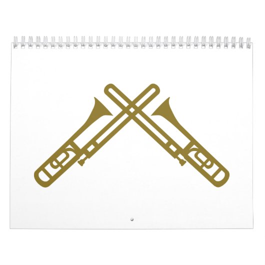 Crossed Trombone Kalender (Hoes)