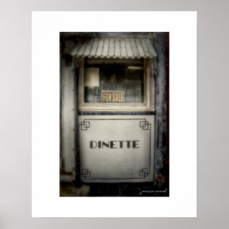 Crosser Diner Lisbon Ohio Poster Afdruk