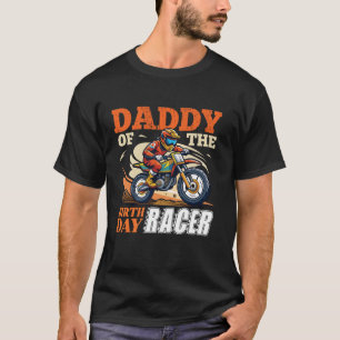 Crossfiets Feest Papa Van De Verjaardag Racer Them T-shirt