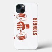 CrossFit Stronger--Power & Strength Mindset Case-Mate iPhone Case (Achterkant)