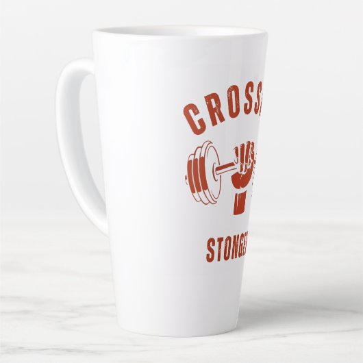 CrossFit Stronger--Power & Strength Mindset Latte Mok (Linkerhoek)
