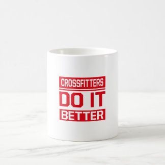 Crossfitters doen het beter - Crossfit Koffiemok