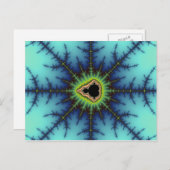 Crosshairs - Carte postale fractale (Devant / Derrière)