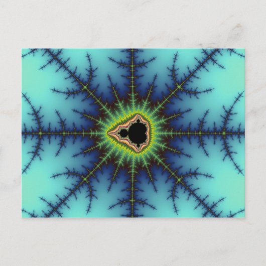 Crosshairs - Carte postale fractale (Devant)