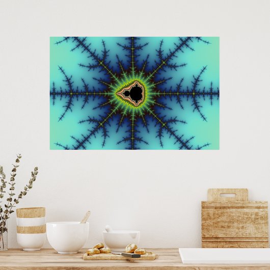 Crosshairs - Poster fracturé (Cuisine)