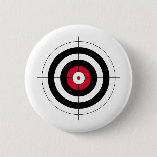 Crosshars BullsEYE Target Ronde Button 5,7 Cm