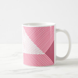 Crosshatch Op Art Koffiemok
