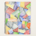 Crosshatch Quilt I<br><div class="desc">Crosshatch Quilt I par Nikki Galapon. Cette conception de courtepointe crosshatch a été créée à l'aide de lignes, d'épaisseurs et de couleurs différentes, dans un style aquarelle.| 159738FN</div>
