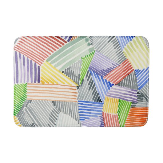 Crosshatch Quilt I Badmat (Voorkant)